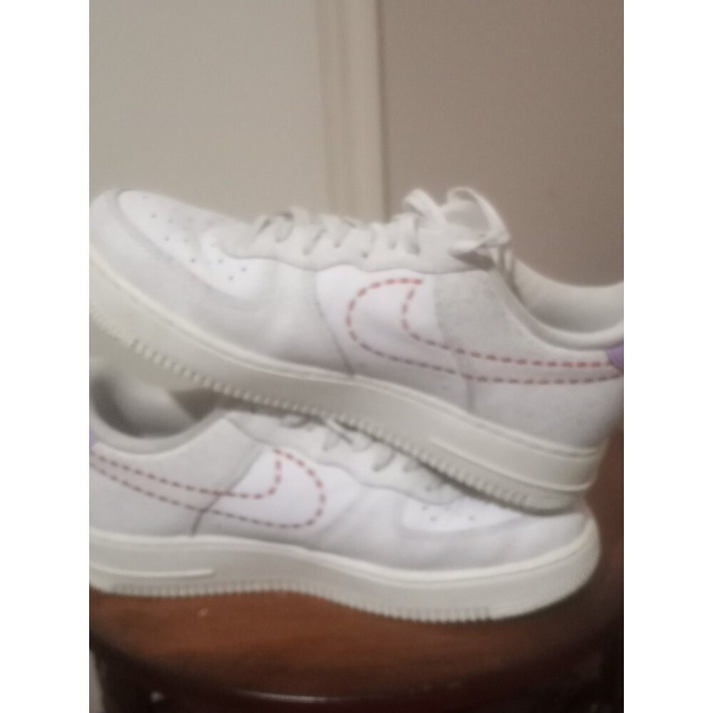 Nike Air Force 1 '07 SE 101 Sneaker Women Size 9.5 White Multi Shoes DX2348-100 - Picture 13 of 13